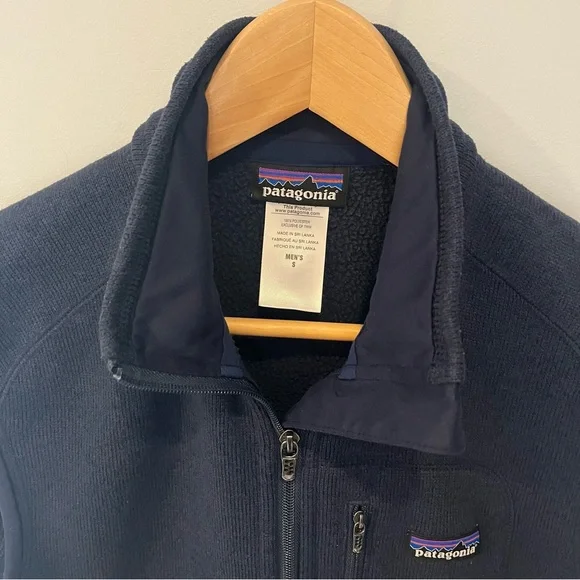 Patagonia Dark Blue Better Sweater Fleece Zip-Up Vest - Picture 4 of 5